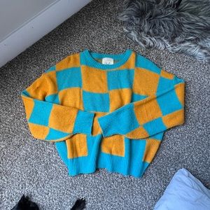 Checkered Sweater